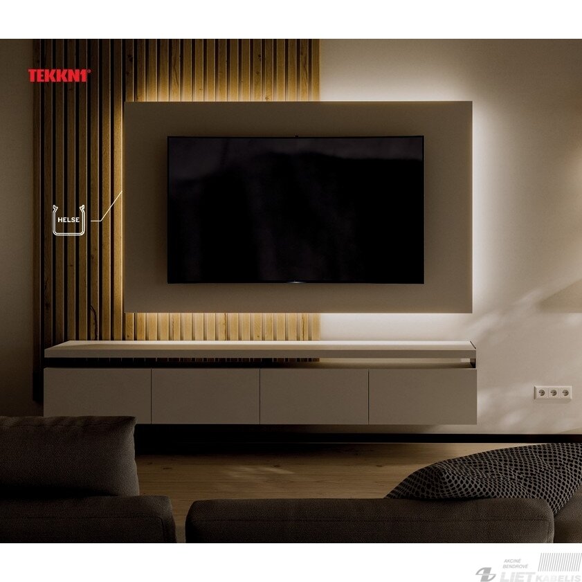 LED profilio komplektas HELSE paviršinis aukštas, juodas, anoduotas, matinis dangtelis 2.02 m 5 LED profilio komplektas HELSE paviršinis aukštas, juodas, anoduotas, matinis dangtelis 2.02 m 5
