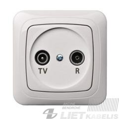 Lizdas TV+R ĮAL-2-01 galinis, be rėmelio, smėlio sp., Alfa