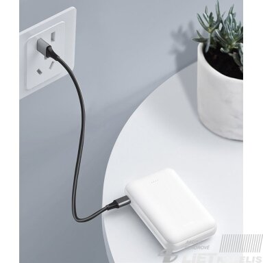 LiPo išorinis akumuliatorius (Powerbank) 10000mAh Mini JA juodas BASEUS LiPo išorinis akumuliatorius (Powerbank) 10000mAh Mini JA juodas BASEUS