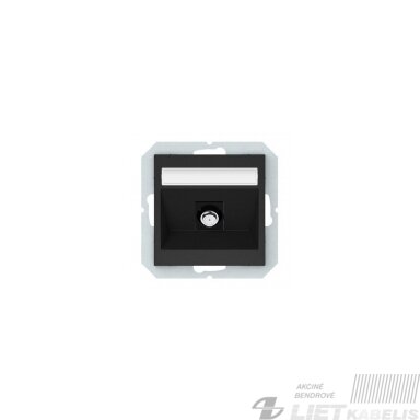 Lizdas TV be rėmelio, TVL01-02 galinis, juodas, matinis, QR 1000, Vilma