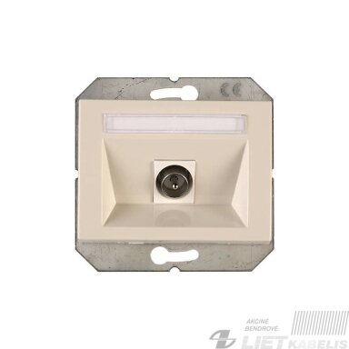 Lizdas TV TVL01-02 be rėmelio, smėlio spalva, XP500, Vilma