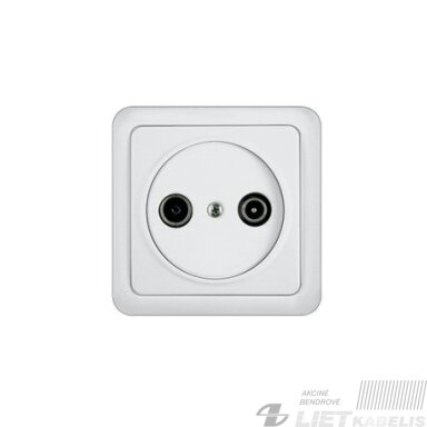Lizdas TV TVL02-02 be rėmelio, galinis, baltas, Lx-200