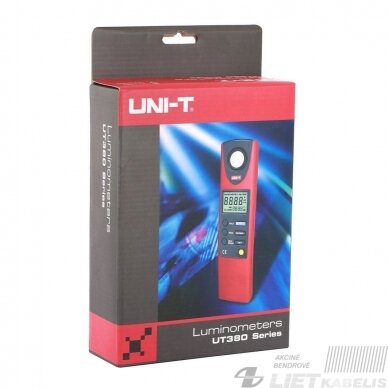 Liuksometras (skaitmeninis) UT-380 UNIT 1 Liuksometras (skaitmeninis) UT-380 UNIT 1