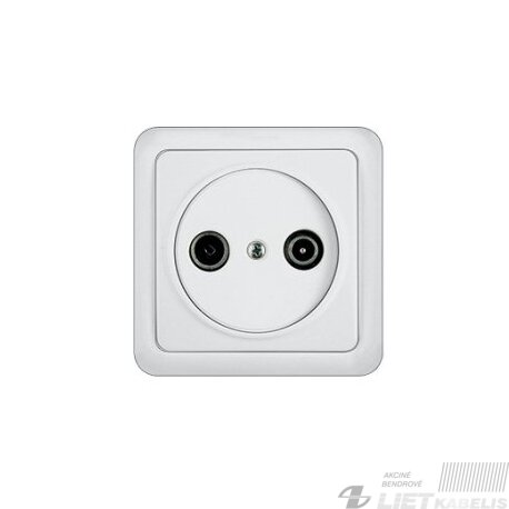 Lizdas TV TVL02-02 be rėmelio, galinis, baltas, Lx-200