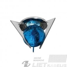 Lubinis šviestuvas CTX-10+K2-C burbulas, mėlynas