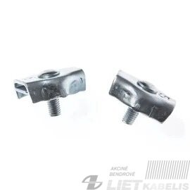 Lyno suspaudiklis 2mm plokščias , viengubas Lyno suspaudiklis 2mm plokščias , viengubas