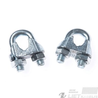 Lyno suspaudiklis 13.0mm (U formos)