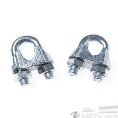 Lyno suspaudiklis 19.0mm (U formos)