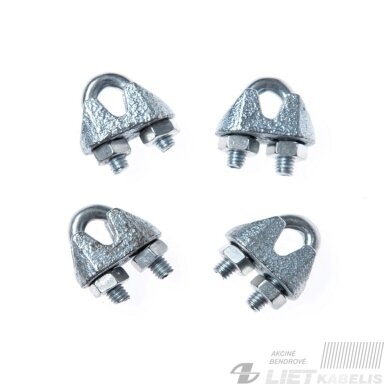 Lyno suspaudiklis 5.0mm (U formos)