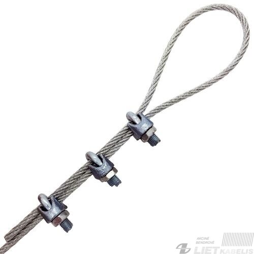 Lyno suspaudiklis 13.0mm (U formos) 1 Lyno suspaudiklis 13.0mm (U formos) 1