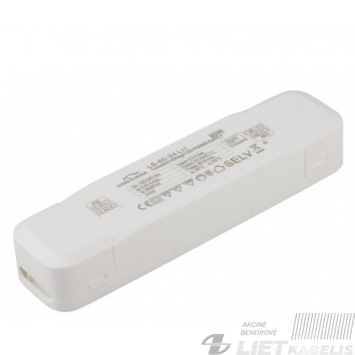 Maitinimo šaltinis LS-60-24LI1, 60W, 24V, IP20, Eaglerise