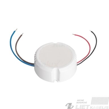 Maitinimo šaltinis CIRCO LED 12V, DC 0-15W, IP20, Kanlux Maitinimo šaltinis CIRCO LED 12V, DC 0-15W, IP20, Kanlux
