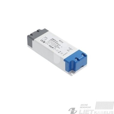 Maitinimo šaltinis LD-ZAPRO 65W, 12V DC, IP20, GTV Maitinimo šaltinis LD-ZAPRO 65W, 12V DC, IP20, GTV