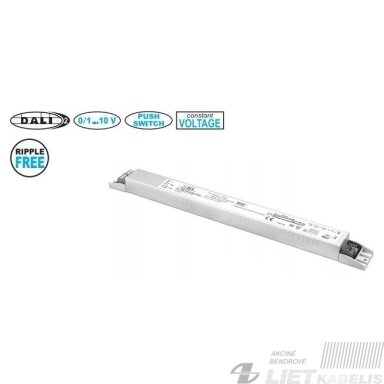 Maitinimo šaltinis dimeriuojamas LED 70W 24V 2,9A DALI2,PUSH, 1-10V, TCI Maitinimo šaltinis dimeriuojamas LED 70W 24V 2,9A DALI2,PUSH, 1-10V, TCI