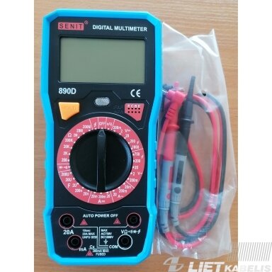 Matavimo prietaisas VC890D, Highmax