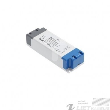 Maitinimo šaltinis LD-ZAPRO 65W, 12V DC, IP20, GTV Maitinimo šaltinis LD-ZAPRO 65W, 12V DC, IP20, GTV