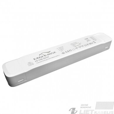 Maitinimo šaltinis LED 24V, 150W, IP20, EAGLTRISE Maitinimo šaltinis LED 24V, 150W, IP20, EAGLTRISE