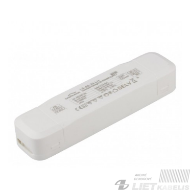 Maitinimo šaltinis LS-60-24LI1, 60W, 24V, IP20, Eaglerise Maitinimo šaltinis LS-60-24LI1, 60W, 24V, IP20, Eaglerise