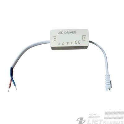 Maitinimo šaltinis LED panelei 18-25W, 300mA, Highmax