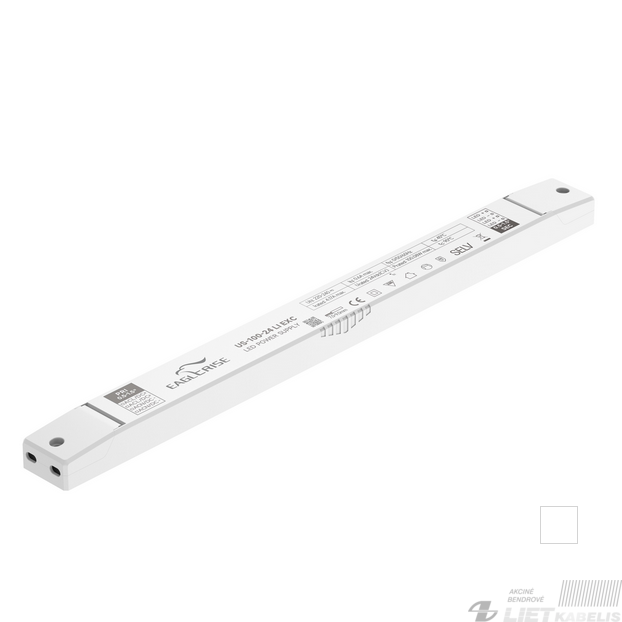 Maitinimo šaltinis LED 24V, 100W, IP20, SLIM, EAGLERISE Maitinimo šaltinis LED 24V, 100W, IP20, SLIM, EAGLERISE