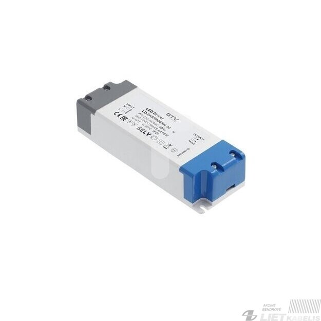 Maitinimo šaltinis LD-ZAPRO 65W, 12V DC, IP20, GTV