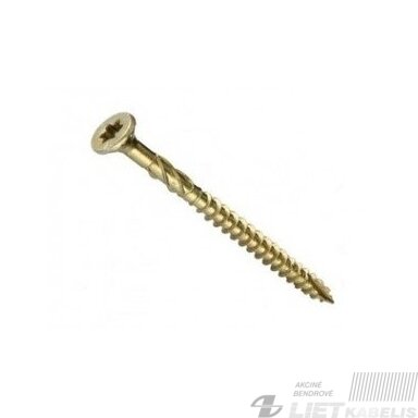 Medsraigtis 6.0x120/72 geltonas, ZN SDH