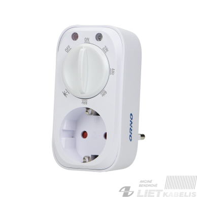 Mechaninis laikmatis su prieblandos jutikliu, OR-PRE-445, 16A/230A, IP20, Orno