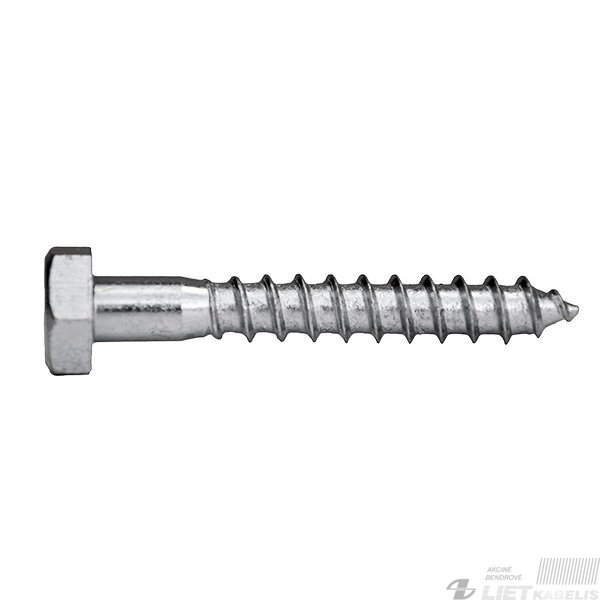 Medvaržtis DIN571 8.0x40 ZN