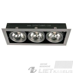 Montuojamas šviestuvas PASEO300, 3x50W, Brilux Montuojamas šviestuvas PASEO300, 3x50W, Brilux