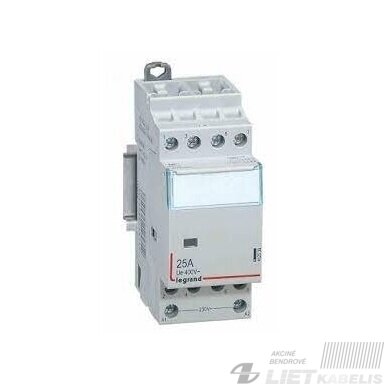 Modulinis kontaktorius CX3 4P 400 V 25A - 4 NO, Legrand