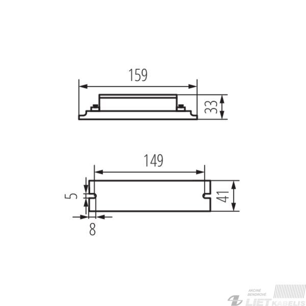 Modulis avarinis VIP ST2, 3,6V, 1,5Ah 1 Modulis avarinis VIP ST2, 3,6V, 1,5Ah 1