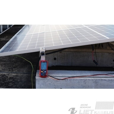 MPPT testeris, 5-1800W, 0-20A, 12-150VDC, rankinis/auto režimas, Bluetooth, UNI-T