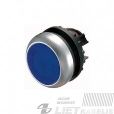 Mygtukas M22-DL-B šviečiantis mėlynas be fiksatoriaus, Eaton