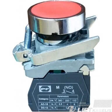 Mygtukinis jungiklis FP PCP 1NC raudonas PF Mygtukinis jungiklis FP PCP 1NC raudonas PF