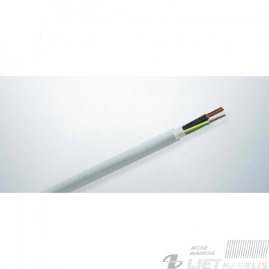 Varinis jėgos kabelis NHXMH-J 5x1,5mm² Cca (behalogeninis) Lietkabelis 2