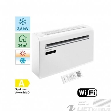 Oro kondicionieriaus PAC-W 2650 SH be išorinio bloko su WI-FI Trotec 1 Oro kondicionieriaus PAC-W 2650 SH be išorinio bloko su WI-FI Trotec 1