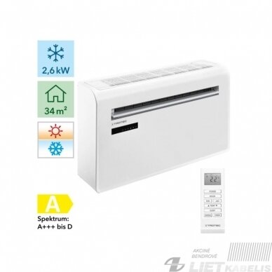 Oro kondicionieriaus PAC-W 2650 SH be išorinio bloko su WI-FI Trotec 2 Oro kondicionieriaus PAC-W 2650 SH be išorinio bloko su WI-FI Trotec 2
