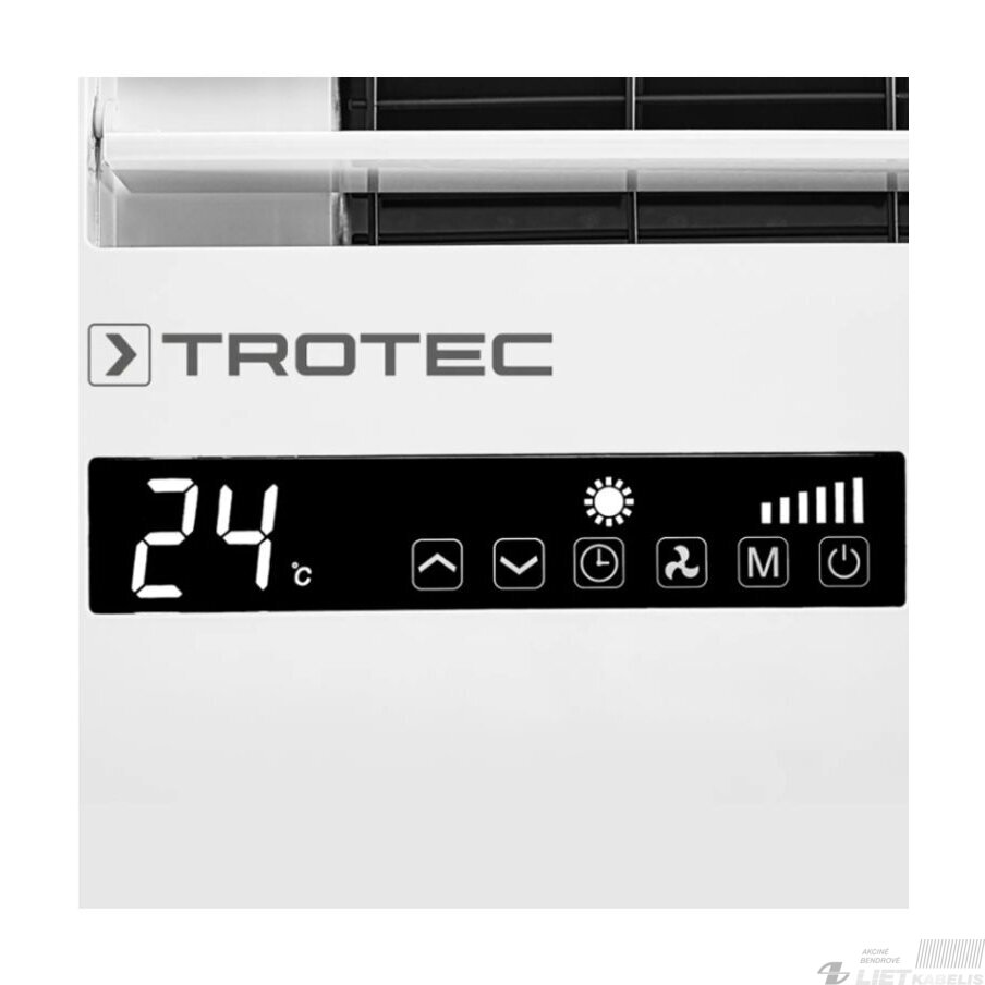 Oro kondicionieriaus PAC-W 2650 SH be išorinio bloko su WI-FI Trotec 9 Oro kondicionieriaus PAC-W 2650 SH be išorinio bloko su WI-FI Trotec 9