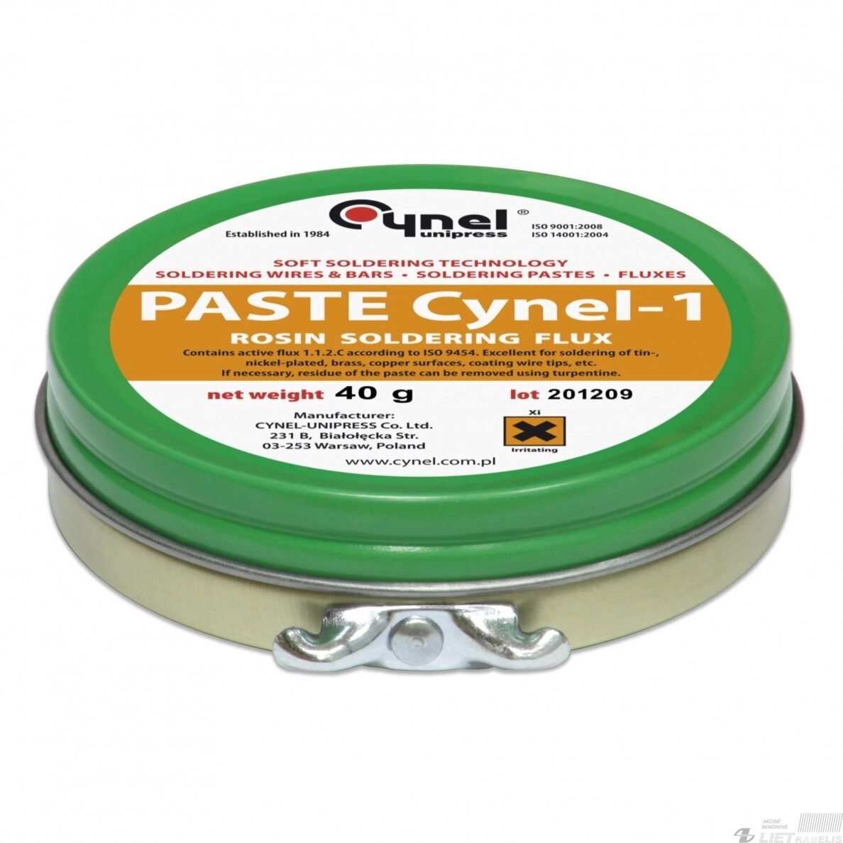 Pasta litavimui 40G CHE1406, TERMO PASTY/CYNEL Pasta litavimui 40G CHE1406, TERMO PASTY/CYNEL