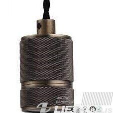 Lempos laikiklis MT10 E27 metalinis RETRO SM Lempos laikiklis MT10 E27 metalinis RETRO SM