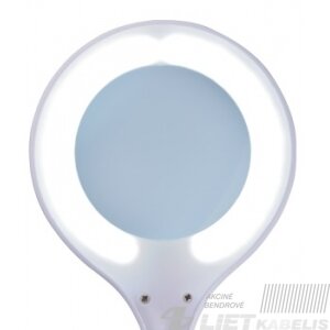 Pastatomas LED šviestuvas su didinimo stiklu LED-A, 6W 1 Pastatomas LED šviestuvas su didinimo stiklu LED-A, 6W 1