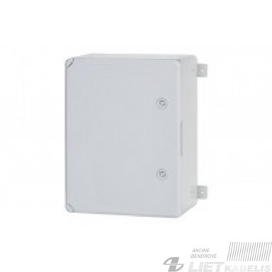 Paskirstymo skydelis, 400x500x175mm, IP65 plastikinis, Plastim Paskirstymo skydelis, 400x500x175mm, IP65 plastikinis, Plastim