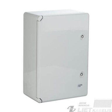 Paskirstymo skydelis plastikinis 500x700x250mm, IP65, ABS be halogenų, F-Elektro Paskirstymo skydelis plastikinis 500x700x250mm, IP65, ABS be halogenų, F-Elektro