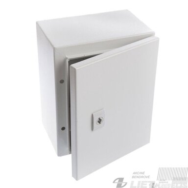 Paskirstymo skydelis Tibox ST6-620, 600x600x200mm, IP65, metalinis Paskirstymo skydelis Tibox ST6-620, 600x600x200mm, IP65, metalinis