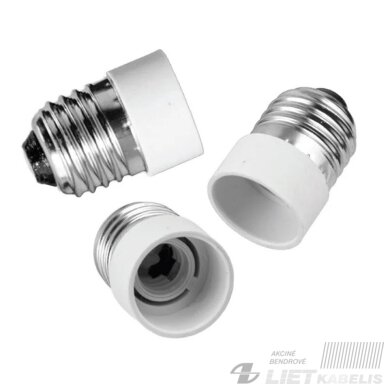 Patronas/perėjimas iš E27 į E14, E.Next Patronas/perėjimas iš E27 į E14, E.Next