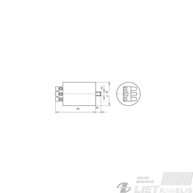 Paleidėjas ZHS 400M 70-400W, 5kV (Ignitorius), POLAMP 1 Paleidėjas ZHS 400M 70-400W, 5kV (Ignitorius), POLAMP 1