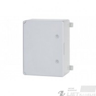 Paskirstymo skydelis, plastikinis, 300x400x220, IP65, Plastim Paskirstymo skydelis, plastikinis, 300x400x220, IP65, Plastim