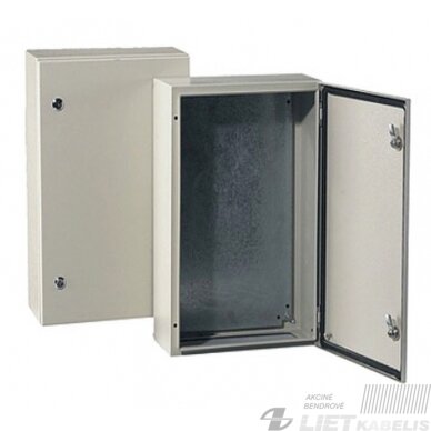Paskirstymo skydelis ST6 1230, 1200x600x300 mm, IP66, metalinis, Tibox Paskirstymo skydelis ST6 1230, 1200x600x300 mm, IP66, metalinis, Tibox