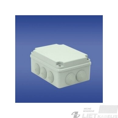 Paviršinė hermetinė dėžutė PH-2A.3 158x118x76mm, IP65, Elektroplast Paviršinė hermetinė dėžutė PH-2A.3 158x118x76mm, IP65, Elektroplast