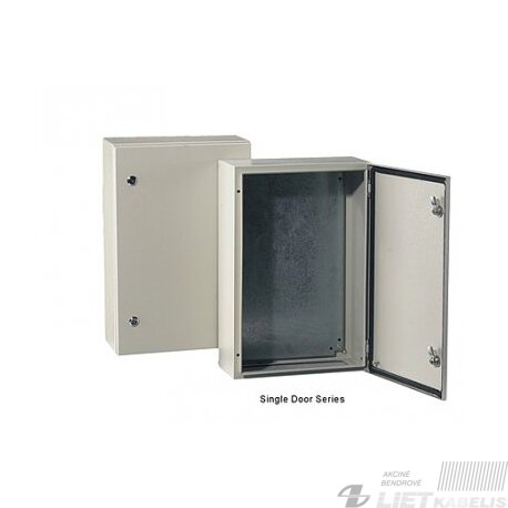 Paskirstymo skydelis Tibox ST3-515, 500x300x150mm, IP65, metalinis Paskirstymo skydelis Tibox ST3-515, 500x300x150mm, IP65, metalinis